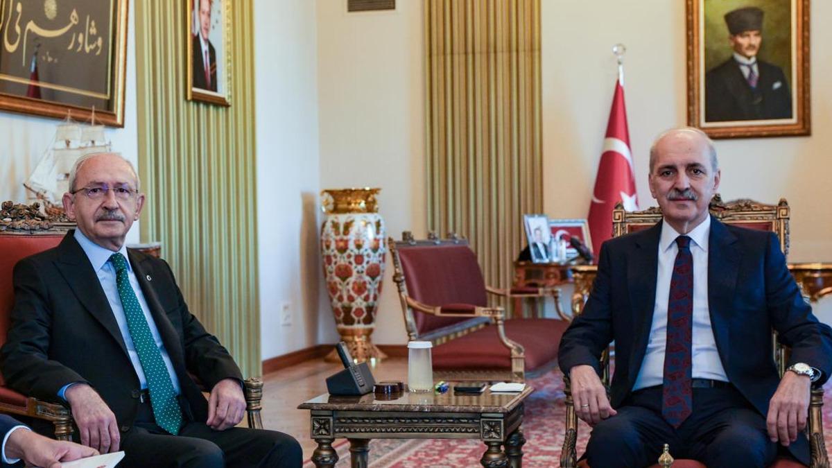 TBMM Başkanı Numan Kurtulmuş ile Kemal Kılıçdaroğlu yarın görüşecek 1