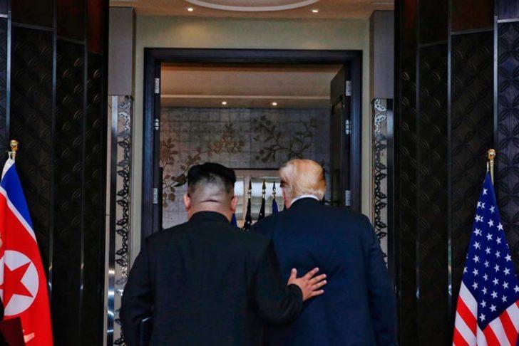 Dünya böyle gördü: Fotoğraflarla Kim-Trump görüşmesi!  G1
