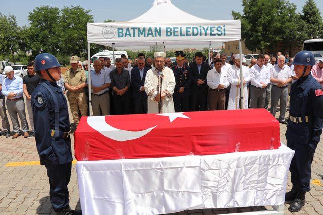 Batman'da Kore gazisi son yolculuğuna uğrlandı