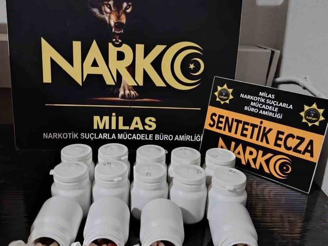 Milas&rsquo;ta uyuşturucu operasyonu