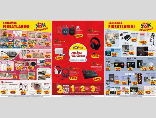 ŞOK'a JBL hoparl&ouml;r geliyor! 22 Temmuz 2026 ŞOK akt&uuml;el kataloğu 