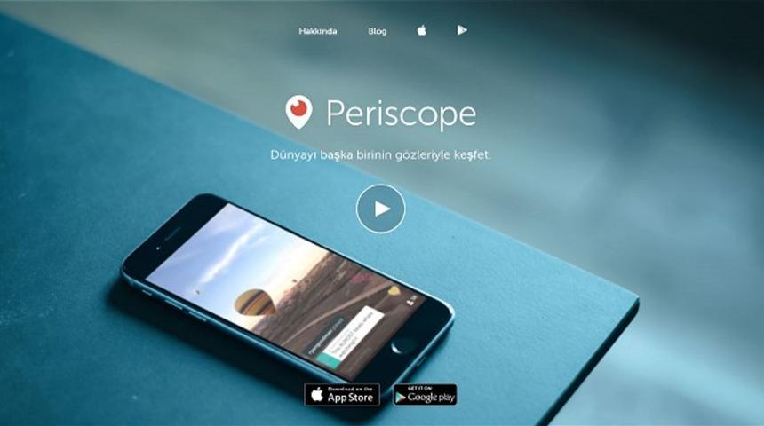 Periscope'a Türkiye'den erişim yasağı!