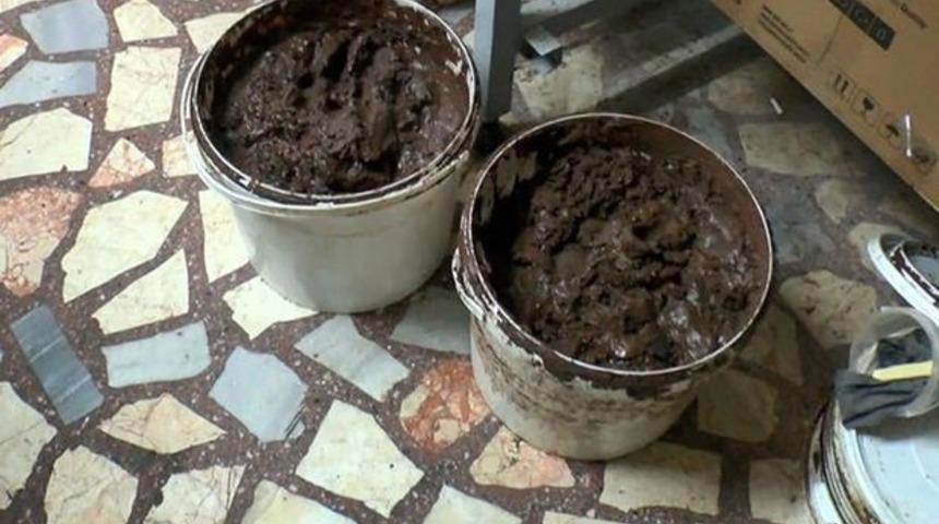 Polis son anda yakaladı! Mide bulandıran görüntü! 