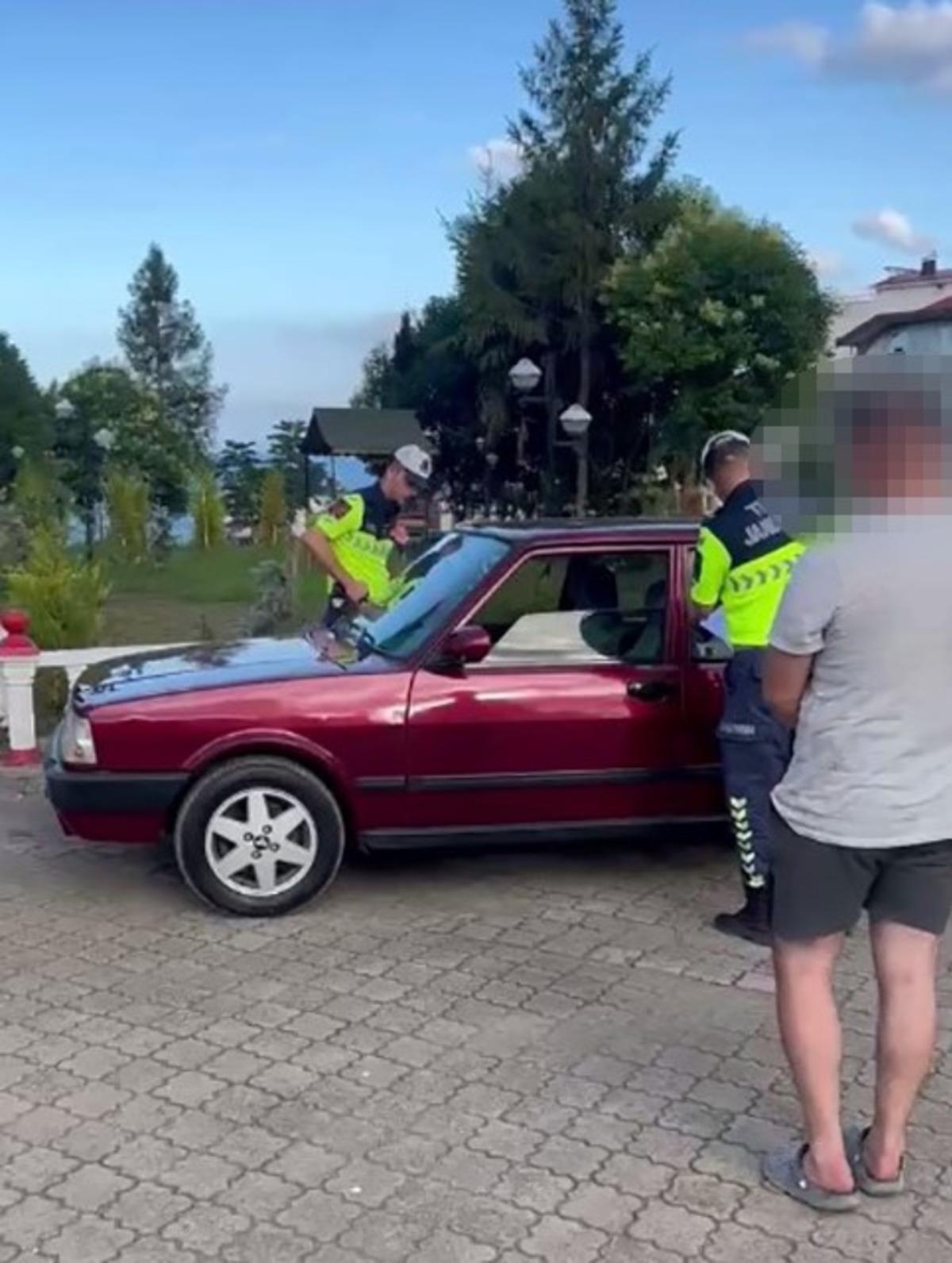 Drift görüntülerini sosyal medyada paylaştı, 165 bin TL ceza yedi 1