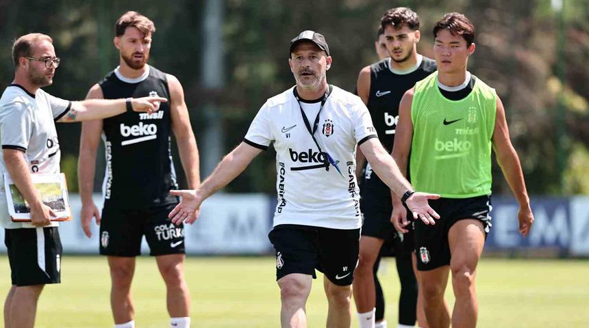 Beşiktaş, Midtjylland ma&ccedil;ı hazırlıklarını s&uuml;rd&uuml;rd&uuml;