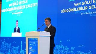 Van Gölü Havzası Sürdürülebilir Gelecek Çalıştayı gerçekleştirildi! Bakan Yumaklı: Ana hedefimiz geleceği planlamak