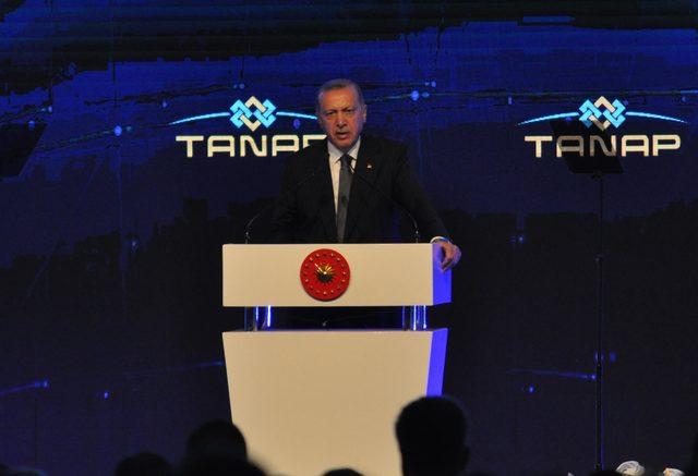 Trans Anadolu Doğalgaz Boru Hattı'nın açılışı yapıldı