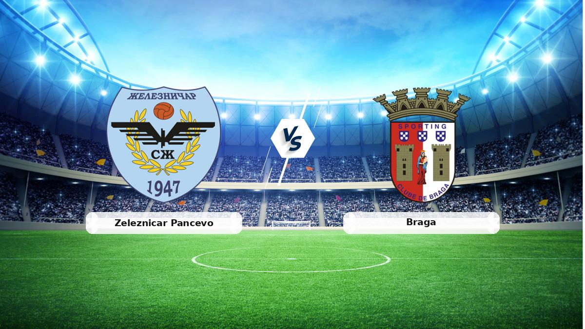 (Özet) Braga - Zeleznicar Pancevo Maçı Özeti ve Tüm Önemli Anları 1