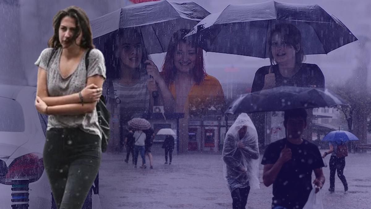İstanbul hava durumu! Yaz sıcaklarına kış molası, bugün başlıyor