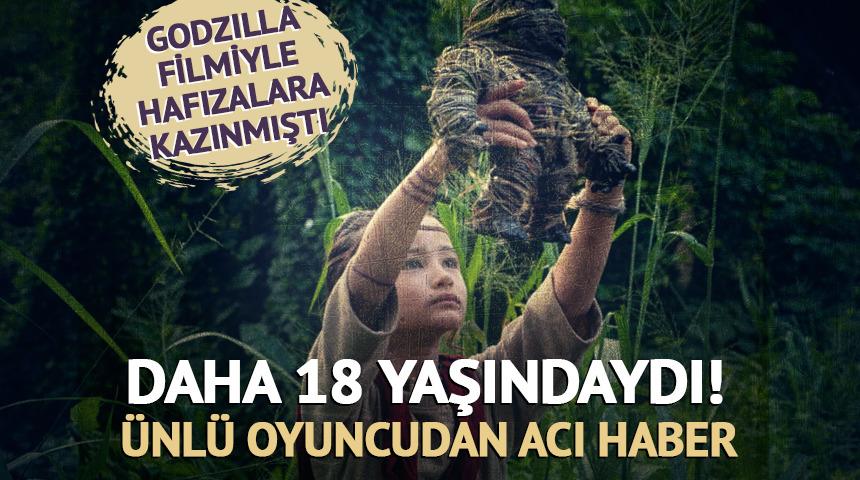 Godzilla serisinin gen&ccedil; yıldızı Kaylee Hottle hayatını kaybetti