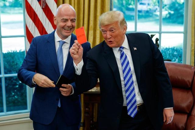 Kırmızı kartı iptal ettirmişti! Ödülü ortaya çıktı: Trump'tan Infantino'ya yeni görev