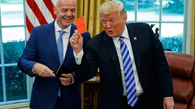 Kırmızı kartı iptal ettirmişti! Ödülü ortaya çıktı: Trump'tan Infantino'ya yeni görev