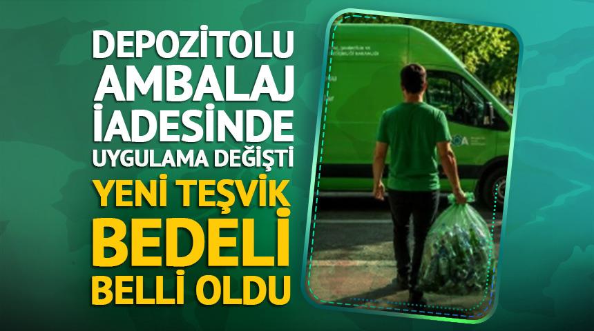 Depozitolu ambalajlarda uygulama değişti! Yeni teşvik bedeli a&ccedil;ıklandı