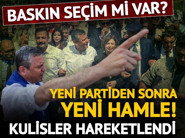 Baskın se&ccedil;im mi geliyor? Yedek parti bile hazırmış