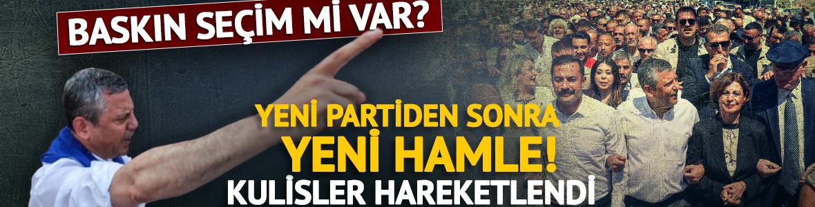 Baskın se&ccedil;im mi geliyor? Yedek parti bile hazırmış