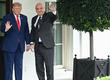 L&uuml;bnan lideri Trump'a methiyeler dizdi! 'Aferini' kapınca ağzındaki baklayı &ccedil;ıkardı