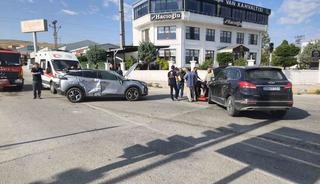 Van&rsquo;da trafik kazası: 2 yaralı