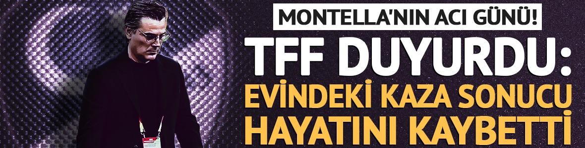 Montella'nın acı g&uuml;n&uuml;! TFF duyurdu: Evindeki kaza sonucu hayatını kaybetti
