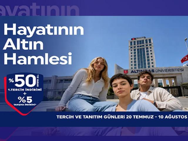 Altınbaş &Uuml;niversitesi, 'hayatının hamlesi'ni yapacakları bekliyor