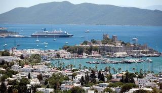  Bodrum'a 6 ayda 350 binden fazla turist geldi, temmuzda otellerde doluluk y&uuml;zde 90'a ulaştı