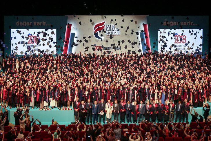 FSMVÜ beşinci dönem mezunlarını uğurladı