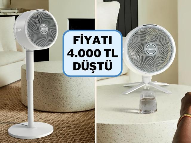 Yaz sıcaklarına kablosuz ve etkili &ccedil;&ouml;z&uuml;m:  Shark FlexBreez fan fırsatı