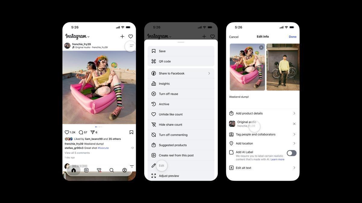 Instagram a herkesin isteyeceği o özellik geldi! Artık silip yüklemeye gerek yok 1