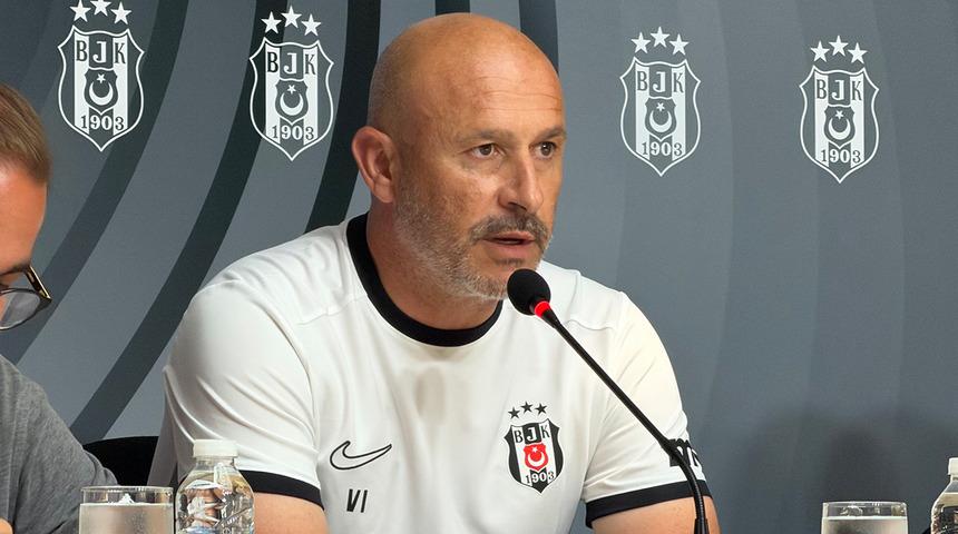 Beşiktaş'ta Vincenzo Italiano'dan Midtjylland ma&ccedil;ı &ouml;ncesi b&uuml;y&uuml;k şaşkınlık! "Beni &ccedil;ok şaşırttı"