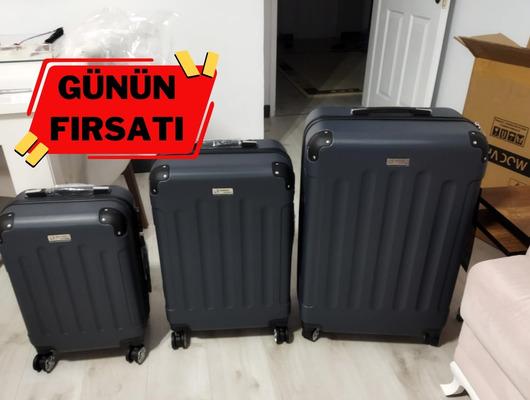 Her seyahate uygun boyut: Anthony Jackson valiz setinin fiyatı d&uuml;şt&uuml;