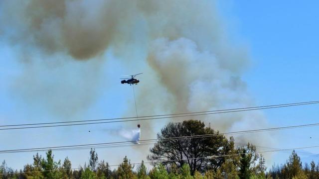 Antalya'da ormanlık alandaki yangın kontrol altına alındı