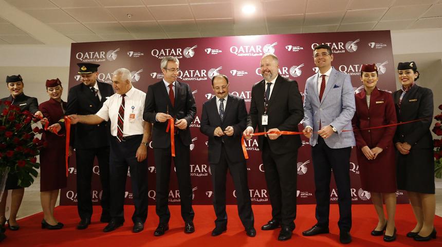 Doha- Antalya direkt uçuşları başladı (2)