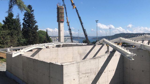 15 Temmuz Şehitler Köprüsü çıkışına müze, mescit ve denetleme binası yapılıyor