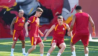 Galatasaray, g&uuml;n&uuml; &ccedil;ift antrenmanla tamamladı