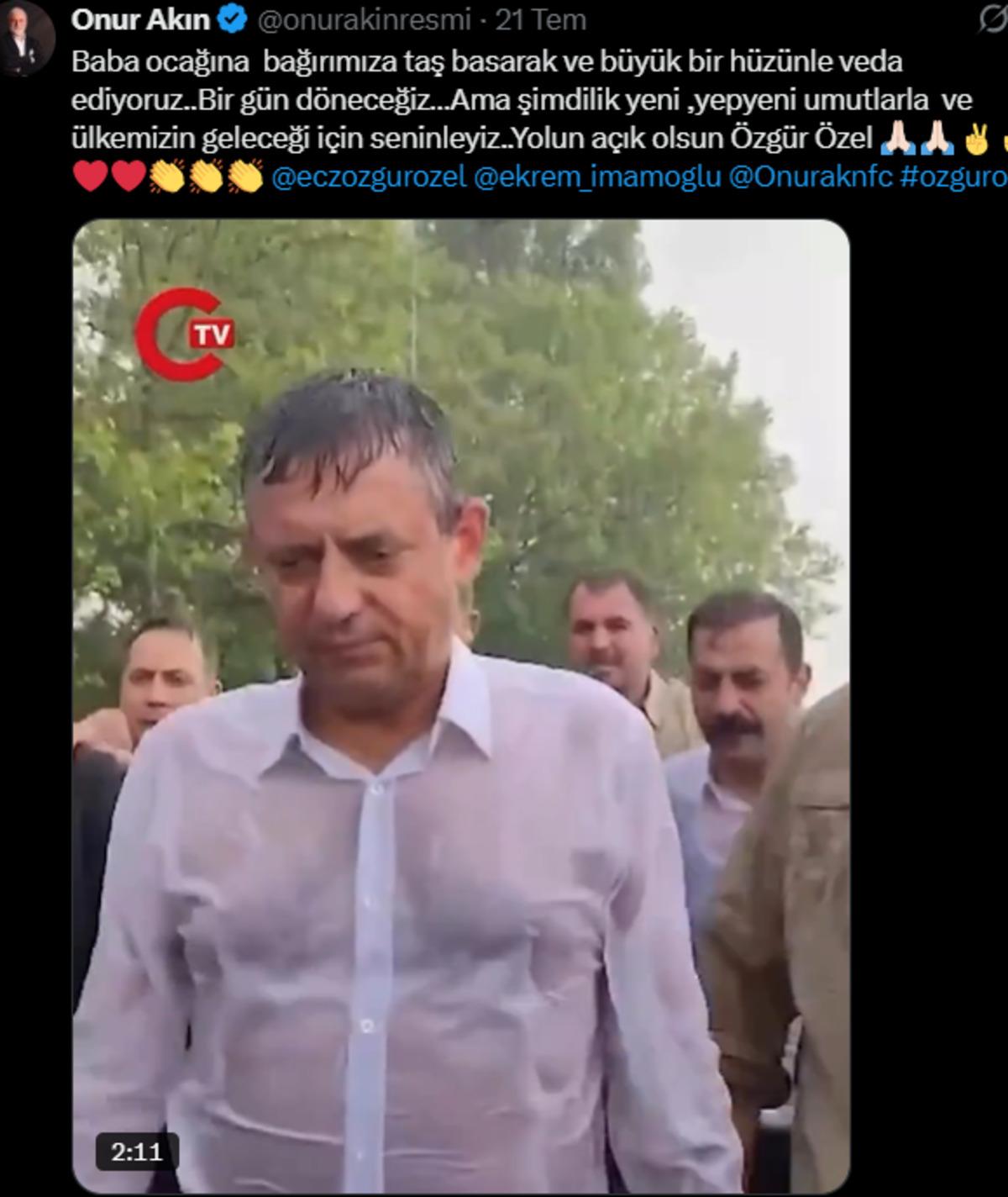 Onur Akın CHP den istifa etti! Bir gün döneceğiz 1