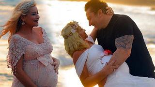 Zahide Yetiş doğuma gün sayıyor! Özel fotoğraflar