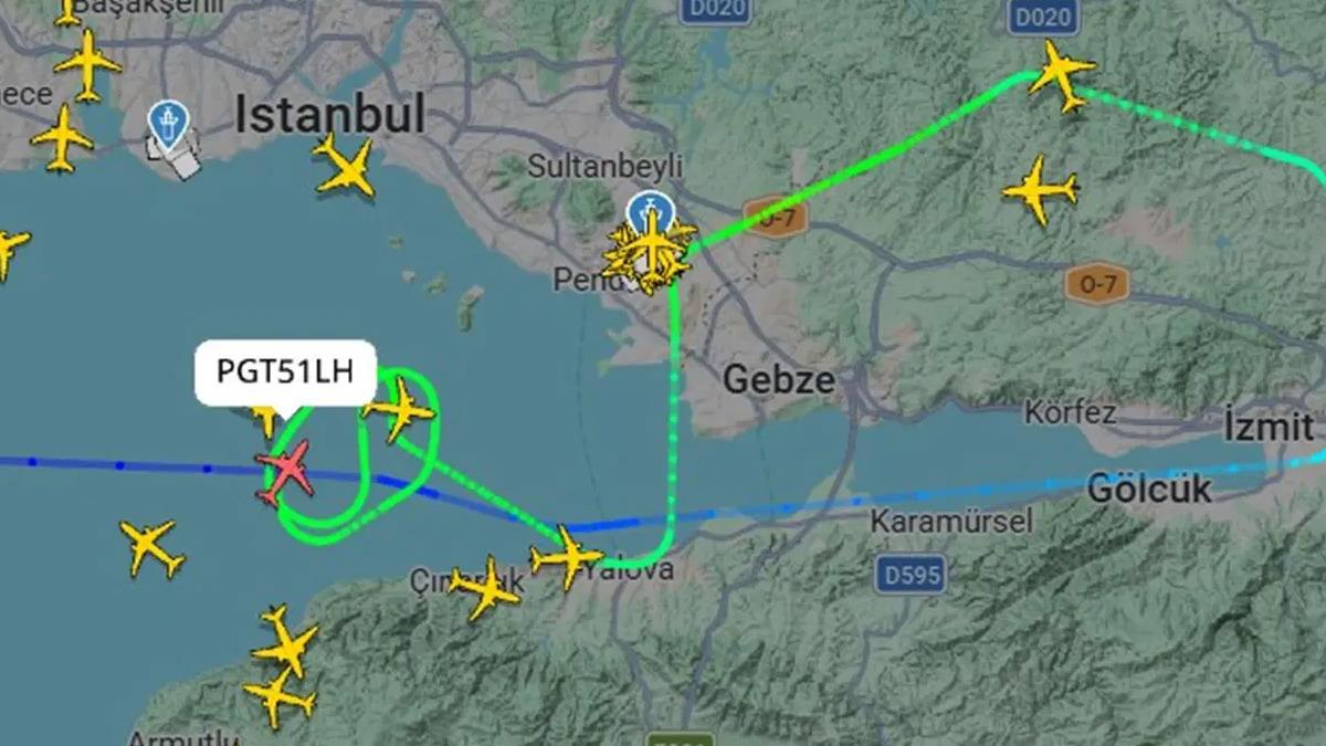Fırtınaya havada yakalandılar! Uçaktaki panik anları kamerada 4