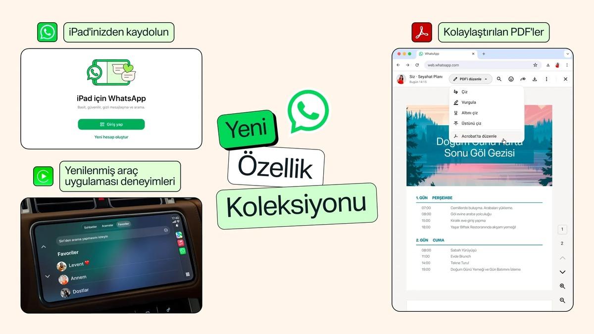 WhatsApp 4 yeni özellik duyurdu: iPad’den kayıt dönemi başlıyor 2