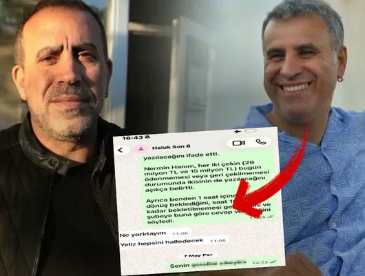 Berkant Acil'den Haluk Levent'e: "Senin ben şerefini s..."