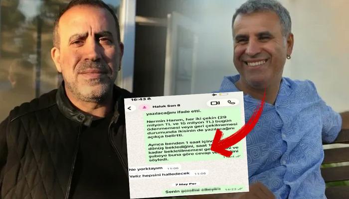 Berkant Acil'den Haluk Levent'e: "Senin ben şerefini s..."