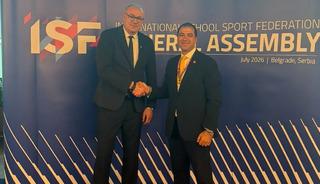 İlhan Demir Uluslararası Okul Sporları Federasyonu YK &uuml;yeliğine se&ccedil;ildi!