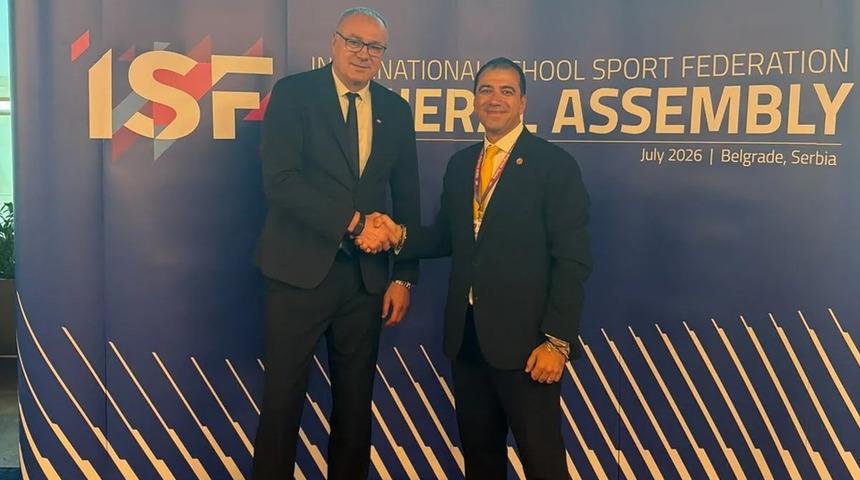 İlhan Demir Uluslararası Okul Sporları Federasyonu YK &uuml;yeliğine se&ccedil;ildi!