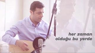 Edirne cezaevinde hem yazdı hem besteledi hem de söyledi! Selahattin Demirtaş'tan dikkat çeken türkü!