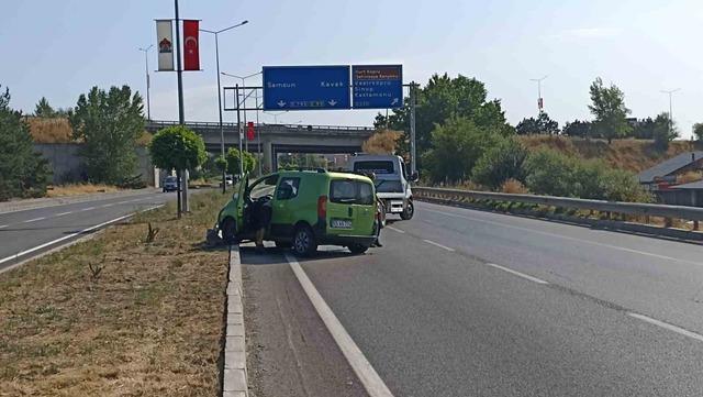 Samsun&rsquo;da zincirleme kaza: 3 yaralı 5