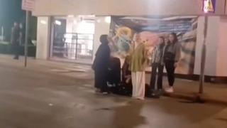 İki kadın grubu arasındaki kavganın yeni görüntüleri ortaya çıktı