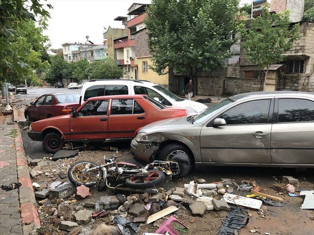 Kahramanmaraş'ta sağanak etkili oldu<br />
