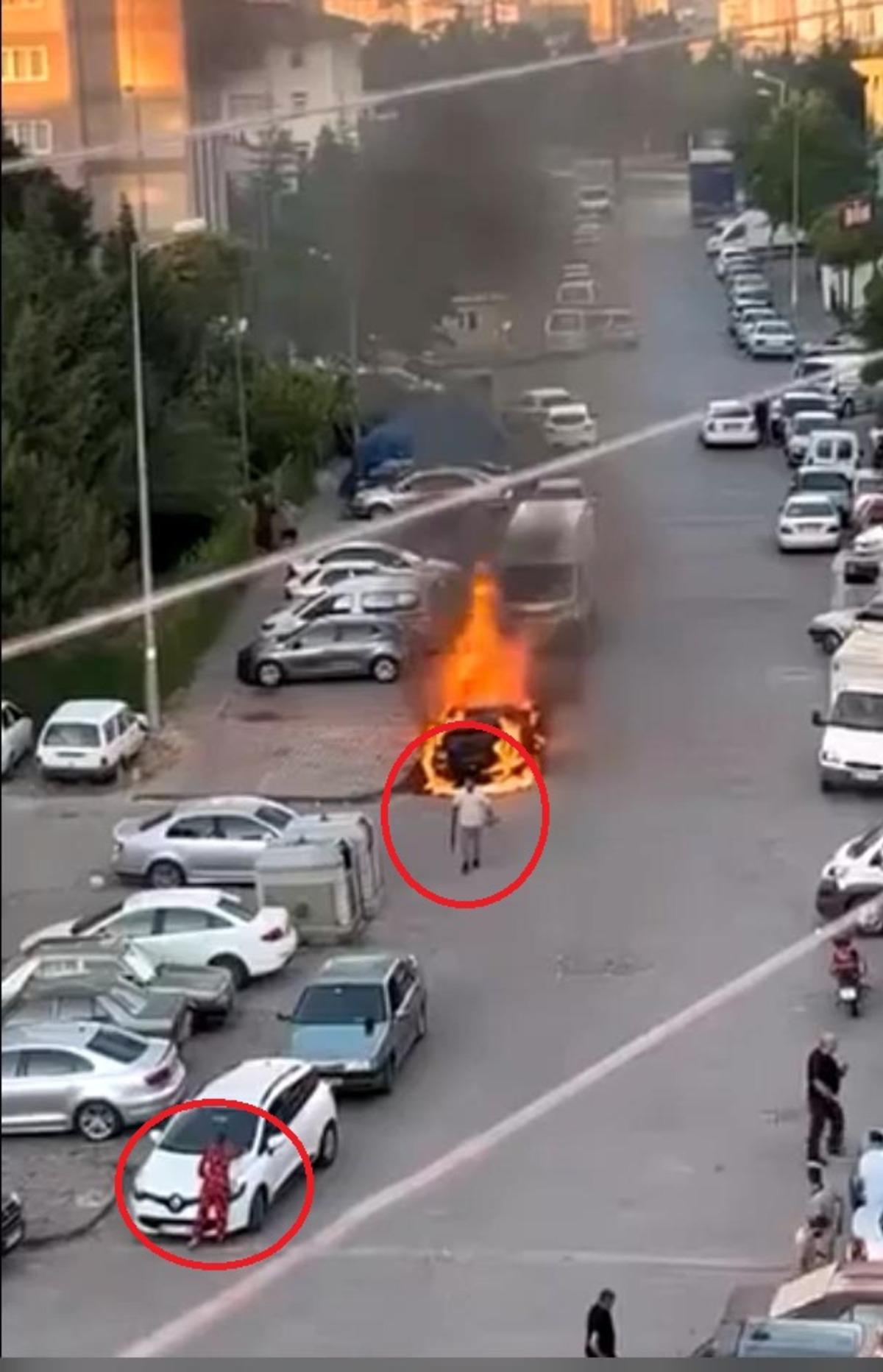 Reddedilince dehşet sa&ccedil;tı! Hayatını yakarım deyip hem d&uuml;kkanı hem arabayı ateşe verdi 5