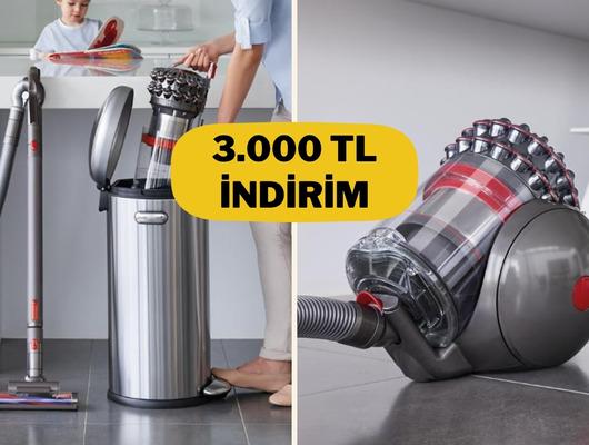 G&uuml;&ccedil;l&uuml; emiş g&uuml;c&uuml;, sıfır bakım: Dyson s&uuml;p&uuml;rgelerde indirim zamanı