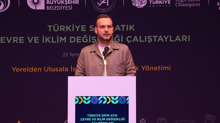 Antalya'da sıfır atık, &ccedil;evre ve iklim değişikliği &ccedil;alıştayı d&uuml;zenlendi
