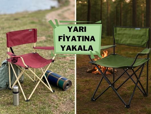Hafif ve dayanıklı: Uniqamp kamp sandalyesi şimdi yarı fiyatına d&uuml;şt&uuml;