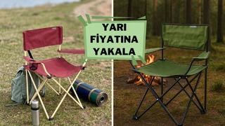 Yarı fiyatına kamp keyfi! Uniqamp sandalye sınırlı süreyle indirimde